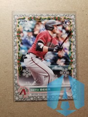 2022 Topps Holiday Metallic Snowflake Seth Beer #HW114 Arizona Diamondbacks